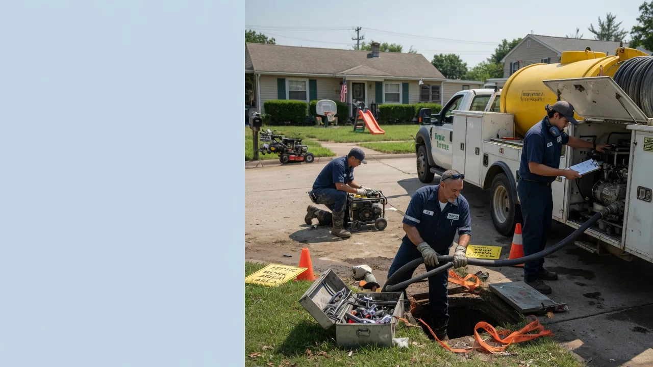 Septic Tank Pumping in Gonzales, LA near me